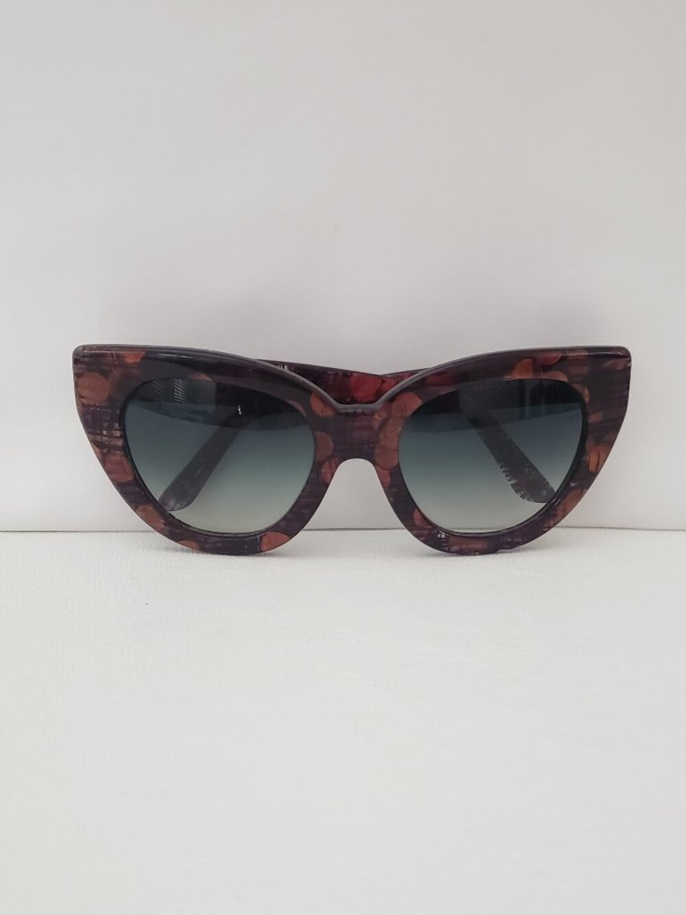 Morgenthal Frederics New York Sunglasses Made in France MAE Oversized Gradient